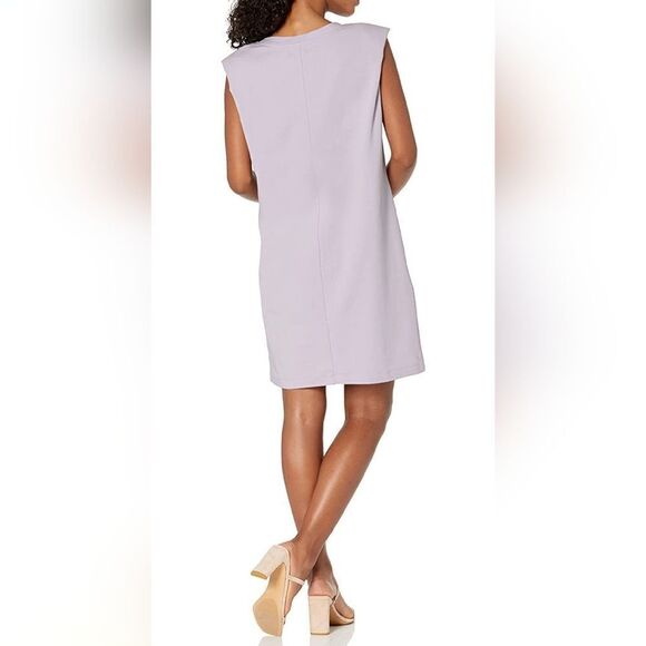 NWOT The Drop Women's Mariana Power Shoulder Mini Dress - Picture 2 of 4